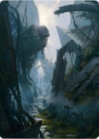 Swamp 2 Art Card [Zendikar Rising Art Series] MTG Single Magic: The Gathering  | Multizone: Comics And Games