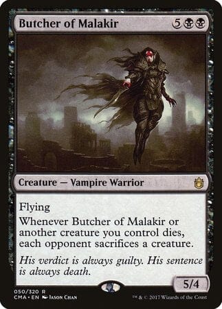 Butcher of Malakir [Commander Anthology] MTG Single Magic: The Gathering  | Multizone: Comics And Games