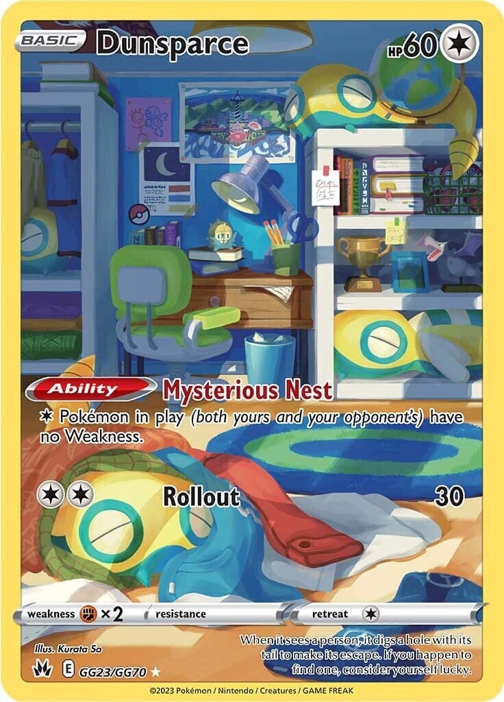 Dunsparce (GG23/GG70) [Sword & Shield: Crown Zenith] Pokemon Single Pokémon  | Multizone: Comics And Games