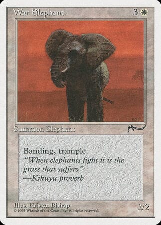 War Elephant [Chronicles] MTG Single Magic: The Gathering  | Multizone: Comics And Games
