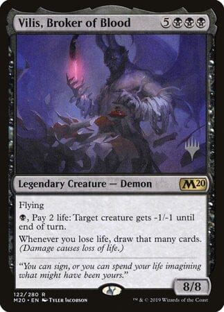 Vilis, Broker of Blood [Core Set 2020 Promos] MTG Single Magic: The Gathering  | Multizone: Comics And Games