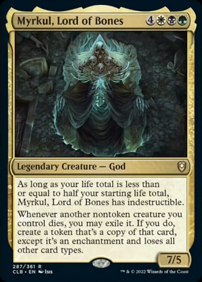 Myrkul, Lord of Bones [Commander Legends: Battle for Baldur's Gate] MTG Single Magic: The Gathering  | Multizone: Comics And Games