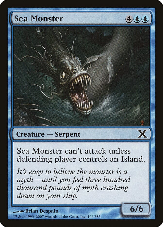 Sea Monster [Tenth Edition] MTG Single Magic: The Gathering  | Multizone: Comics And Games