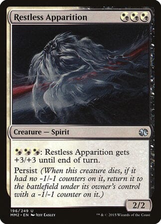 Restless Apparition [Modern Masters 2015] MTG Single Magic: The Gathering  | Multizone: Comics And Games