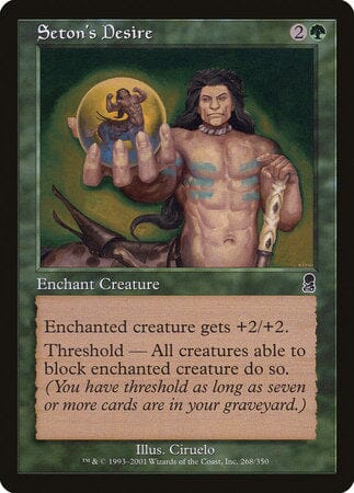 Seton's Desire [Odyssey] MTG Single Magic: The Gathering  | Multizone: Comics And Games