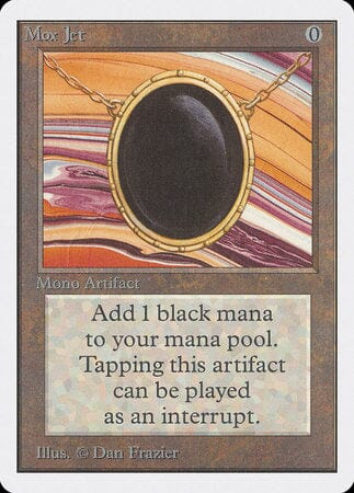 Mox Jet [Unlimited Edition] MTG Single Magic: The Gathering  | Multizone: Comics And Games
