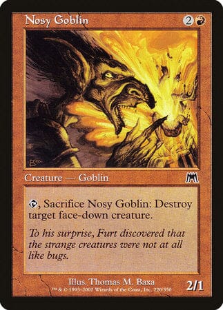 Nosy Goblin [Onslaught] MTG Single Magic: The Gathering  | Multizone: Comics And Games