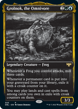 Grolnok, the Omnivore [Innistrad: Double Feature] MTG Single Magic: The Gathering  | Multizone: Comics And Games