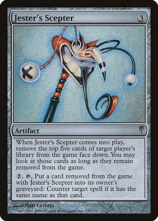 Jester's Scepter [Coldsnap] MTG Single Magic: The Gathering  | Multizone: Comics And Games