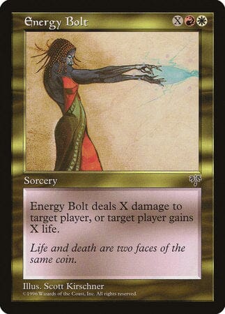 Energy Bolt [Mirage] MTG Single Magic: The Gathering  | Multizone: Comics And Games