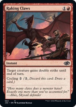 Raking Claws [Jumpstart 2022] MTG Single Magic: The Gathering  | Multizone: Comics And Games