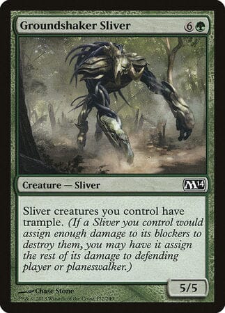 Groundshaker Sliver [Magic 2014] MTG Single Magic: The Gathering  | Multizone: Comics And Games