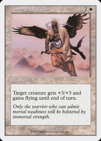 Angelic Blessing [Starter 2000] MTG Single Magic: The Gathering  | Multizone: Comics And Games
