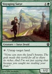 Voyaging Satyr [Theros] MTG Single Magic: The Gathering  | Multizone: Comics And Games