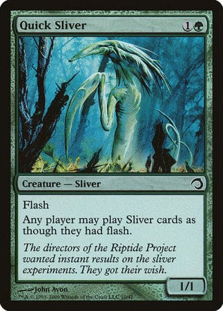 Quick Sliver [Premium Deck Series: Slivers] MTG Single Magic: The Gathering  | Multizone: Comics And Games