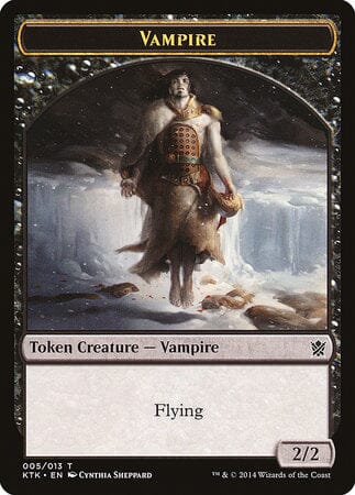 Vampire Token [Khans of Tarkir Tokens] MTG Single Magic: The Gathering  | Multizone: Comics And Games