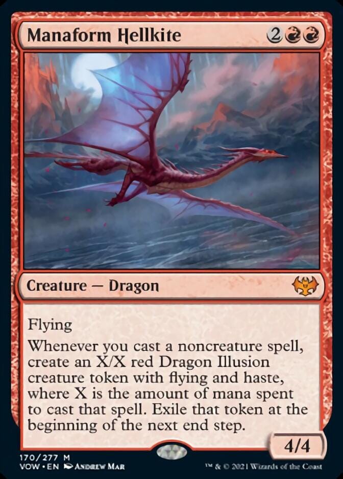 Manaform Hellkite [Innistrad: Crimson Vow] MTG Single Magic: The Gathering  | Multizone: Comics And Games