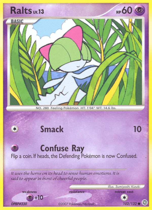 Ralts (102/132) [Diamond & Pearl: Secret Wonders] Pokemon Single Pokémon  | Multizone: Comics And Games