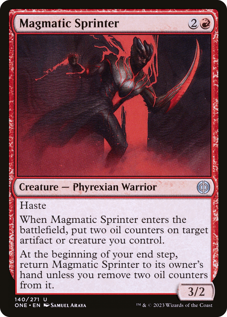 Magmatic Sprinter [Phyrexia: All Will Be One] MTG Single Magic: The Gathering  | Multizone: Comics And Games