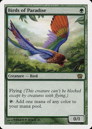 Birds of Paradise [Eighth Edition] MTG Single Magic: The Gathering  | Multizone: Comics And Games