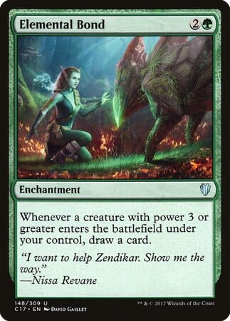 Elemental Bond [Commander 2017] MTG Single Magic: The Gathering  | Multizone: Comics And Games