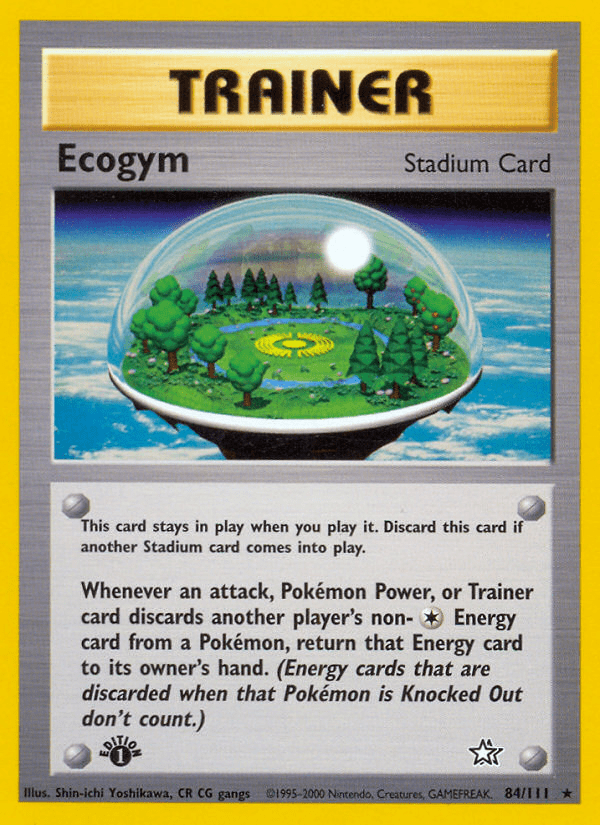 Ecogym (84/111) [Neo Genesis 1st Edition] Pokemon Single Pokémon  | Multizone: Comics And Games