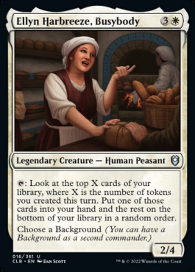 Ellyn Harbreeze, Busybody [Commander Legends: Battle for Baldur's Gate] MTG Single Magic: The Gathering  | Multizone: Comics And Games