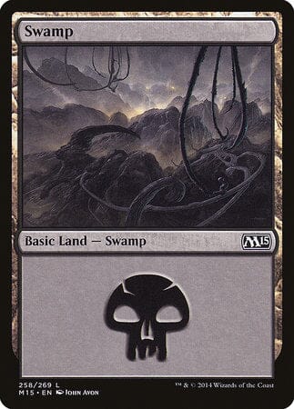 Swamp (258) [Magic 2015] MTG Single Magic: The Gathering  | Multizone: Comics And Games