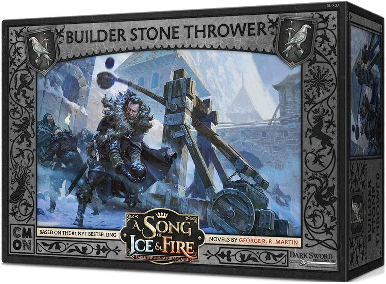 A song of ice & fire: tabletop miniatures game Builder stone thrower Miniature cmon  | Multizone: Comics And Games