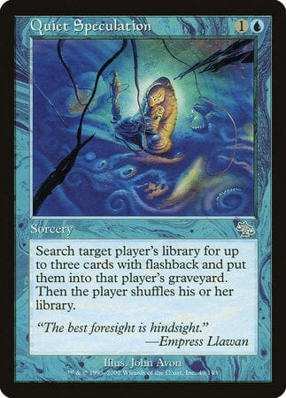 Quiet Speculation [Judgment] MTG Single Magic: The Gathering  | Multizone: Comics And Games
