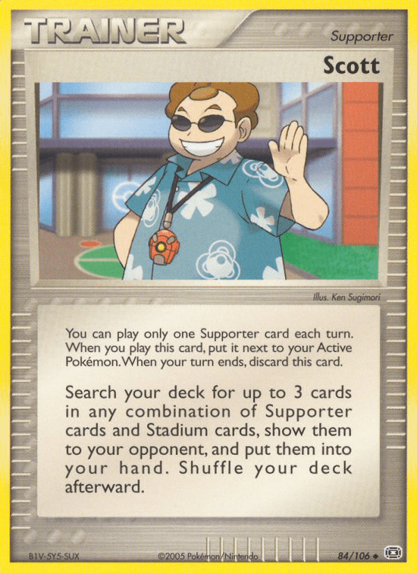Scott (84/106) [EX: Emerald] Pokemon Single Pokémon  | Multizone: Comics And Games