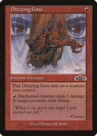 Dizzying Gaze [Exodus] MTG Single Magic: The Gathering  | Multizone: Comics And Games