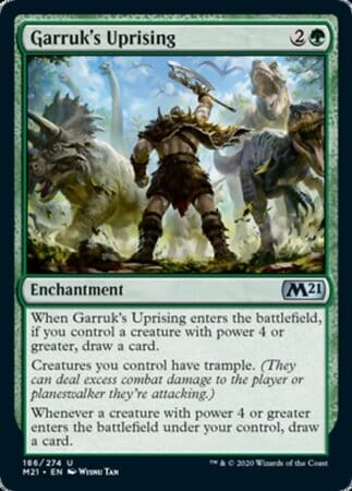 Garruk's Uprising [Core Set 2021] MTG Single Magic: The Gathering  | Multizone: Comics And Games