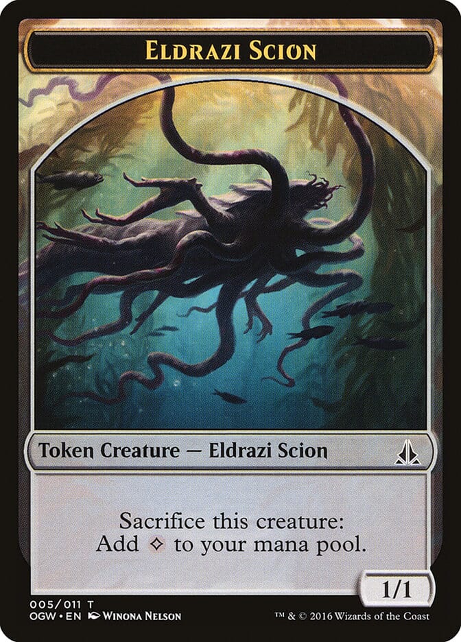 Eldrazi Scion (005/011) [Oath of the Gatewatch Tokens] MTG Single Magic: The Gathering  | Multizone: Comics And Games