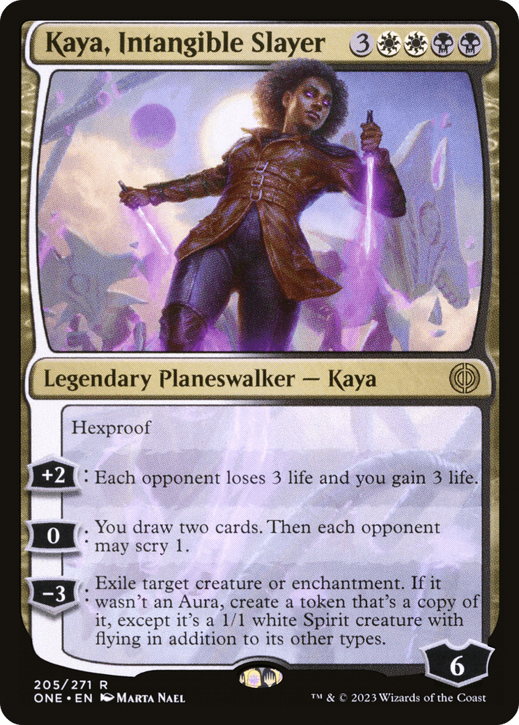 Kaya, Intangible Slayer [Phyrexia: All Will Be One] MTG Single Magic: The Gathering  | Multizone: Comics And Games