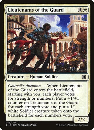 Lieutenants of the Guard [Conspiracy: Take the Crown] MTG Single Magic: The Gathering  | Multizone: Comics And Games