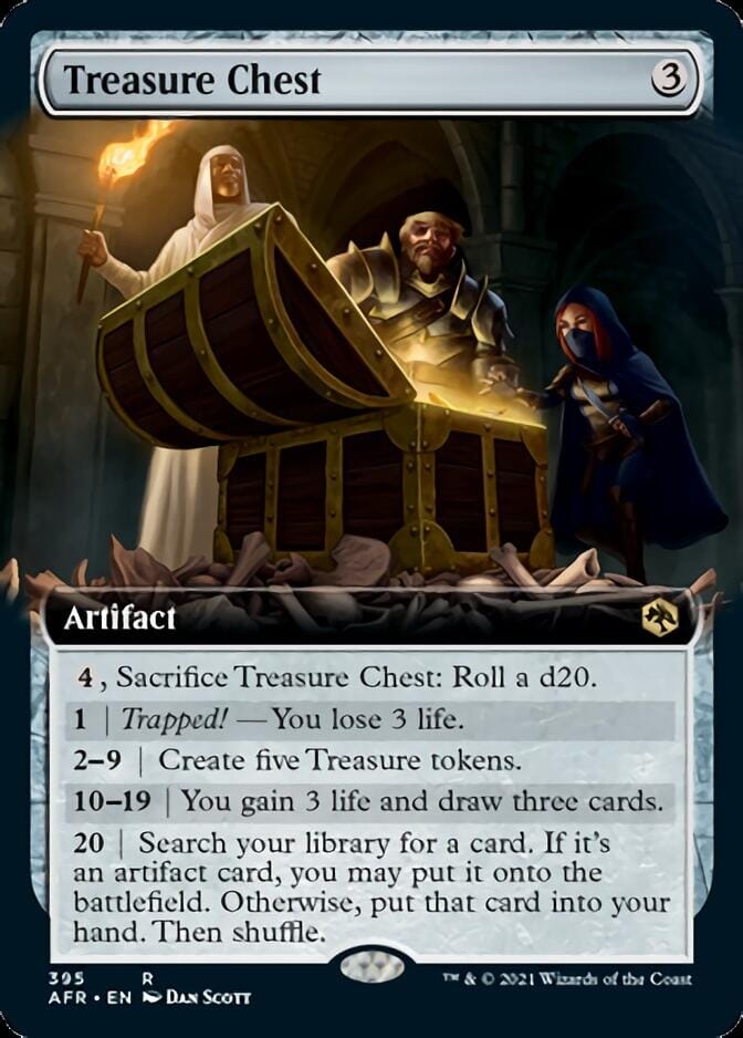 Treasure Chest (Extended) [Dungeons & Dragons: Adventures in the Forgotten Realms] MTG Single Magic: The Gathering  | Multizone: Comics And Games