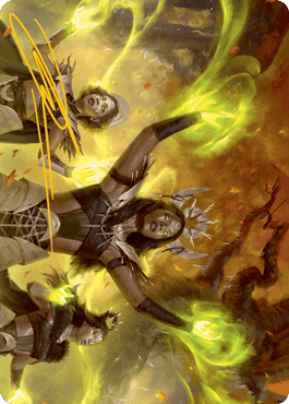 Dawnhart Wardens Art Card (Gold-Stamped Signature) [Innistrad: Midnight Hunt Art Series] MTG Single Magic: The Gathering  | Multizone: Comics And Games