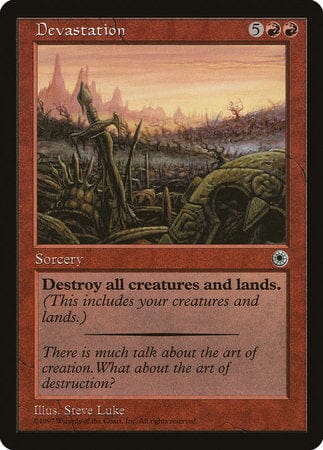 Devastation [Portal] MTG Single Magic: The Gathering  | Multizone: Comics And Games