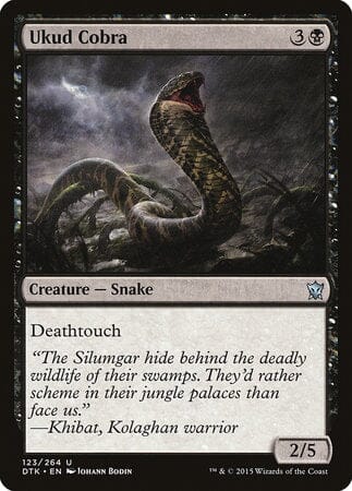Ukud Cobra [Dragons of Tarkir] MTG Single Magic: The Gathering  | Multizone: Comics And Games