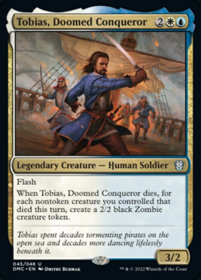 Tobias, Doomed Conqueror [Dominaria United Commander] MTG Single Magic: The Gathering  | Multizone: Comics And Games