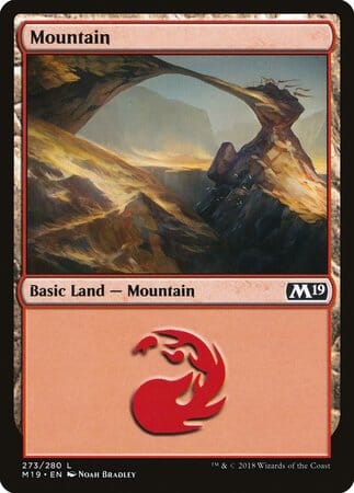 Mountain (273) [Core Set 2019] MTG Single Magic: The Gathering  | Multizone: Comics And Games