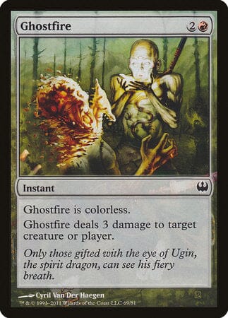 Ghostfire [Duel Decks: Knights vs. Dragons] MTG Single Magic: The Gathering  | Multizone: Comics And Games