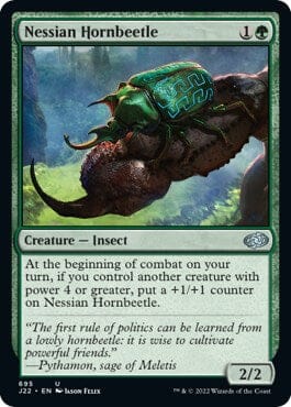 Nessian Hornbeetle [Jumpstart 2022] MTG Single Magic: The Gathering  | Multizone: Comics And Games