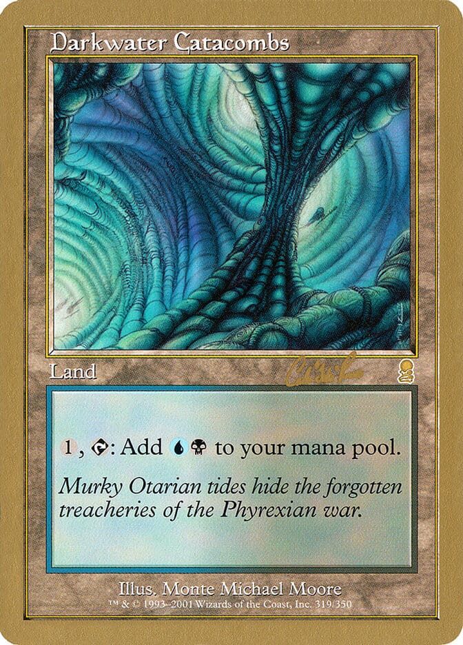 Darkwater Catacombs (Carlos Romao) [World Championship Decks 2002] MTG Single Magic: The Gathering  | Multizone: Comics And Games