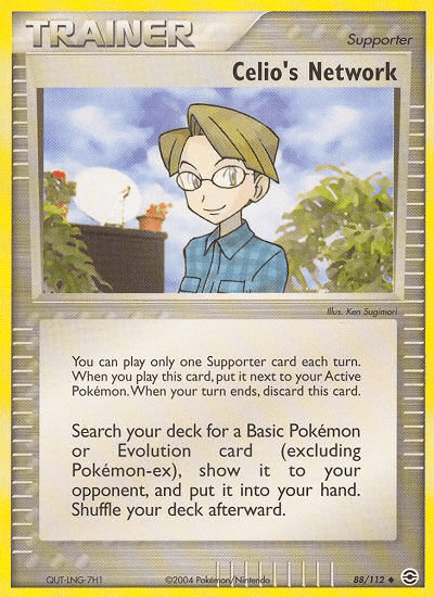 Celio's Network (88/112) [EX: FireRed & LeafGreen] Pokemon Single Pokémon  | Multizone: Comics And Games