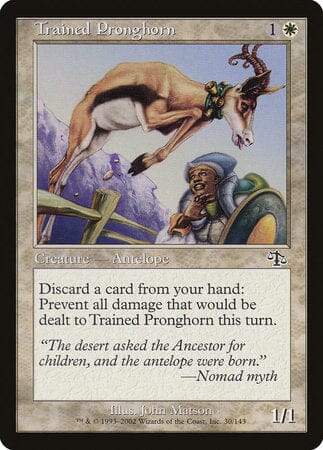 Trained Pronghorn [Judgment] MTG Single Magic: The Gathering  | Multizone: Comics And Games