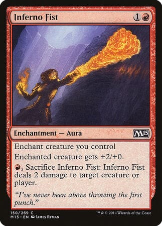 Inferno Fist [Magic 2015] MTG Single Magic: The Gathering  | Multizone: Comics And Games