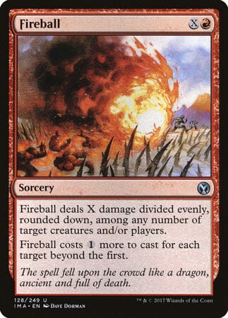 Fireball [Iconic Masters] MTG Single Magic: The Gathering  | Multizone: Comics And Games