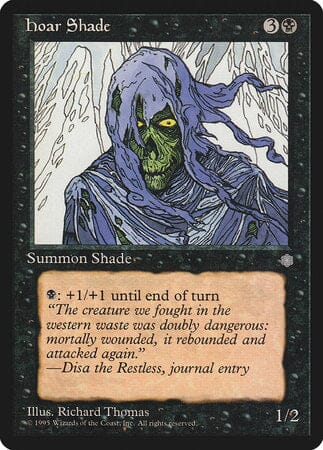 Hoar Shade [Ice Age] MTG Single Magic: The Gathering  | Multizone: Comics And Games